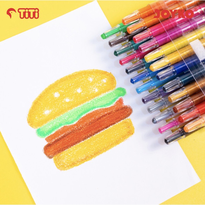 

Murah Twist Crayon Krayon Putar Joyko Titi Twcr-12S 12 Warna Colors Hemat