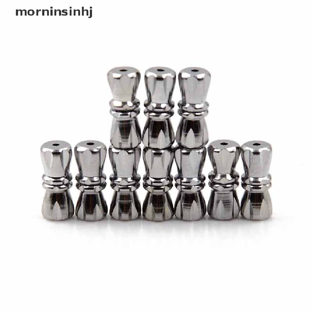 Mornin 10pcs Klem Panjat Tebing Bahan Stainless Steel Dengan Snap