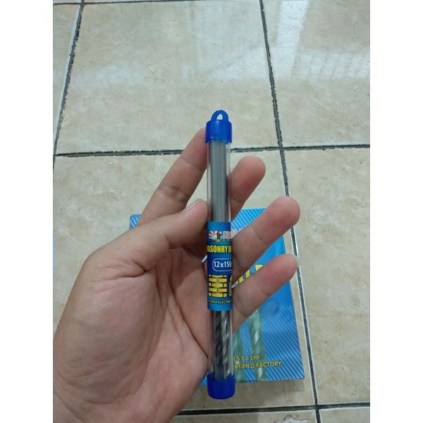 Mata Bor Tembok Dan Beton 12mm / Mansonry Drill Bits 12mm JAPAN STANDART