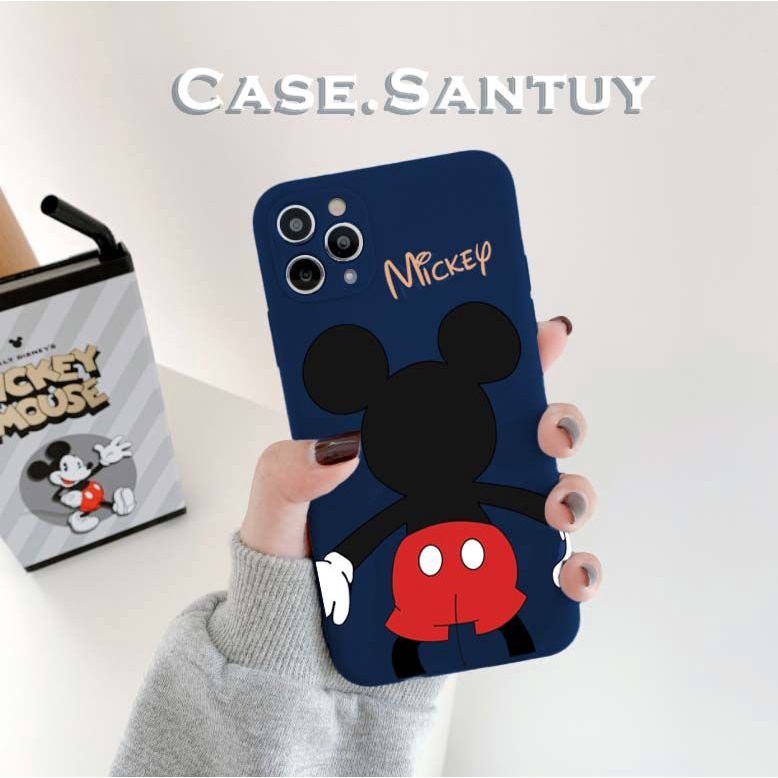 Soft Case Xiaomi MI 11 11 Ultra 11 Lite 11T PRO 12 12X 12 PRO MI 12 LITE Square Edge Phone Case Cover Mickey Mouse