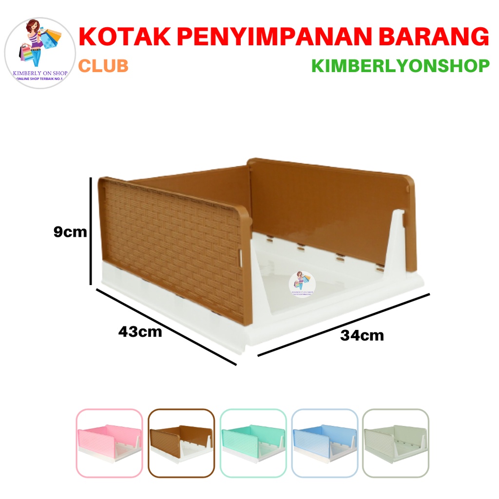 Kotak Rak Serbaguna Smart Organizer Tempat Penyimpanan Barang Club