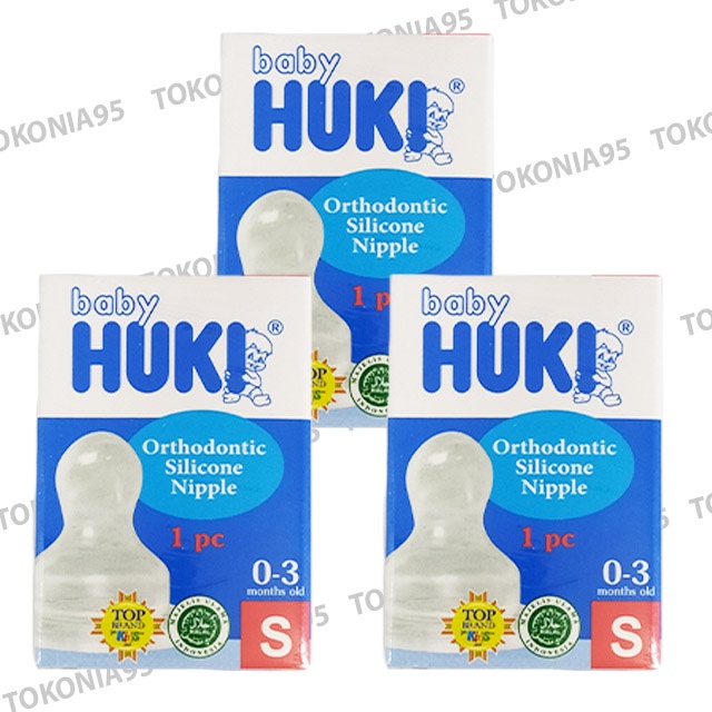 Dot Orthodontic Bayi Baby Huki - Orthodontic Silicne Nipples Huki