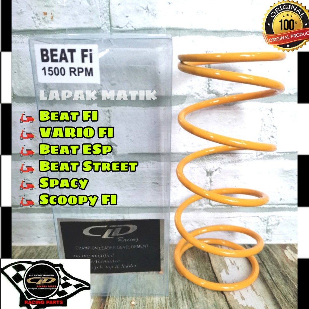 Per CVT Racing Beat FI, ESP, Street, Spacy CLD 1500 RPM