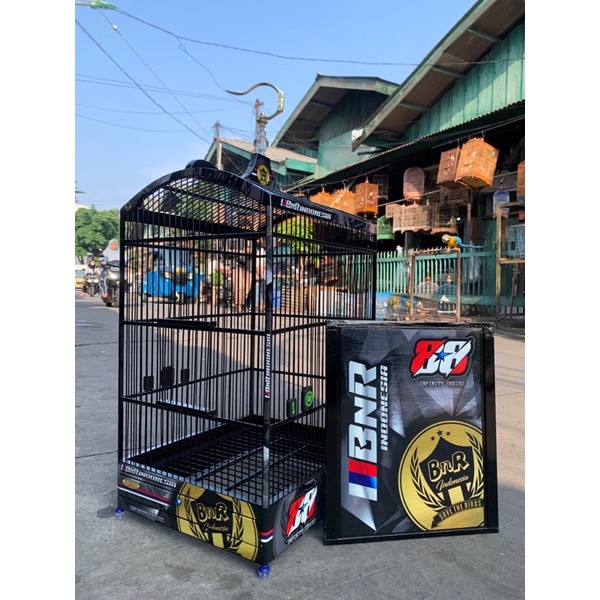 SANGKAR KANDANG KOTAK BNR DECAL 88 INFINITY SERIES NO 1 dan NO 2