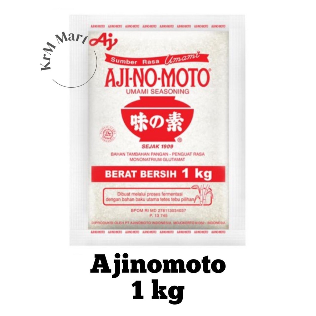 

Ajinomoto 1 kg kilo micin penyedap bumbu