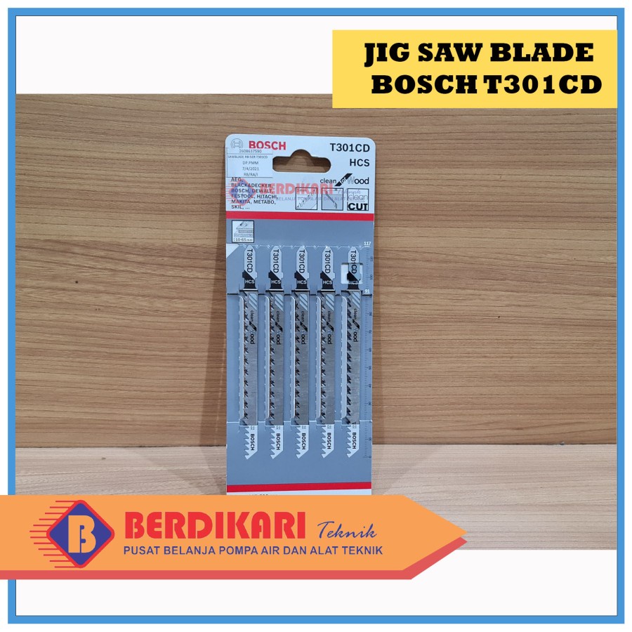 JIGSAW BLADE MATA JIGSAW BOSCH PANJANG T301CD T 301 CD