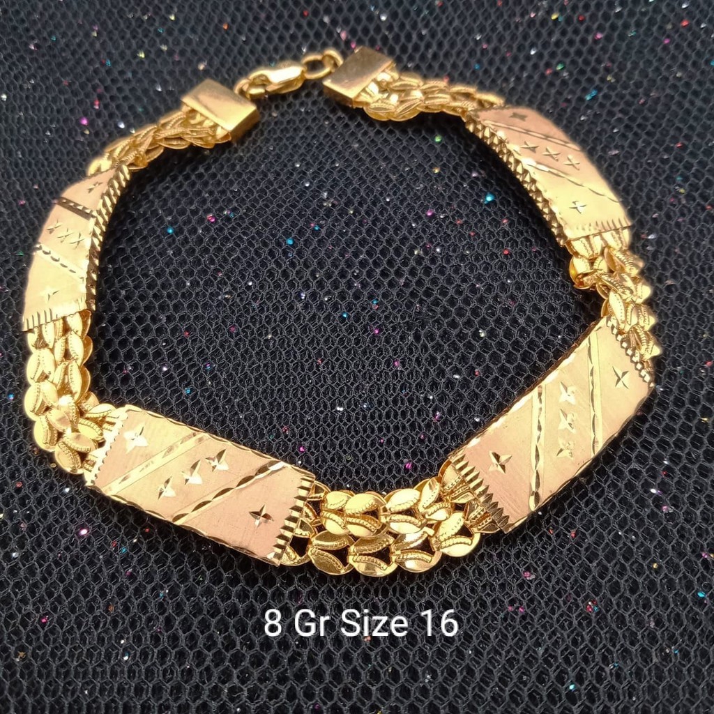 Gelang Emas 17 K - 8 Gr Kadar 750 - 3472