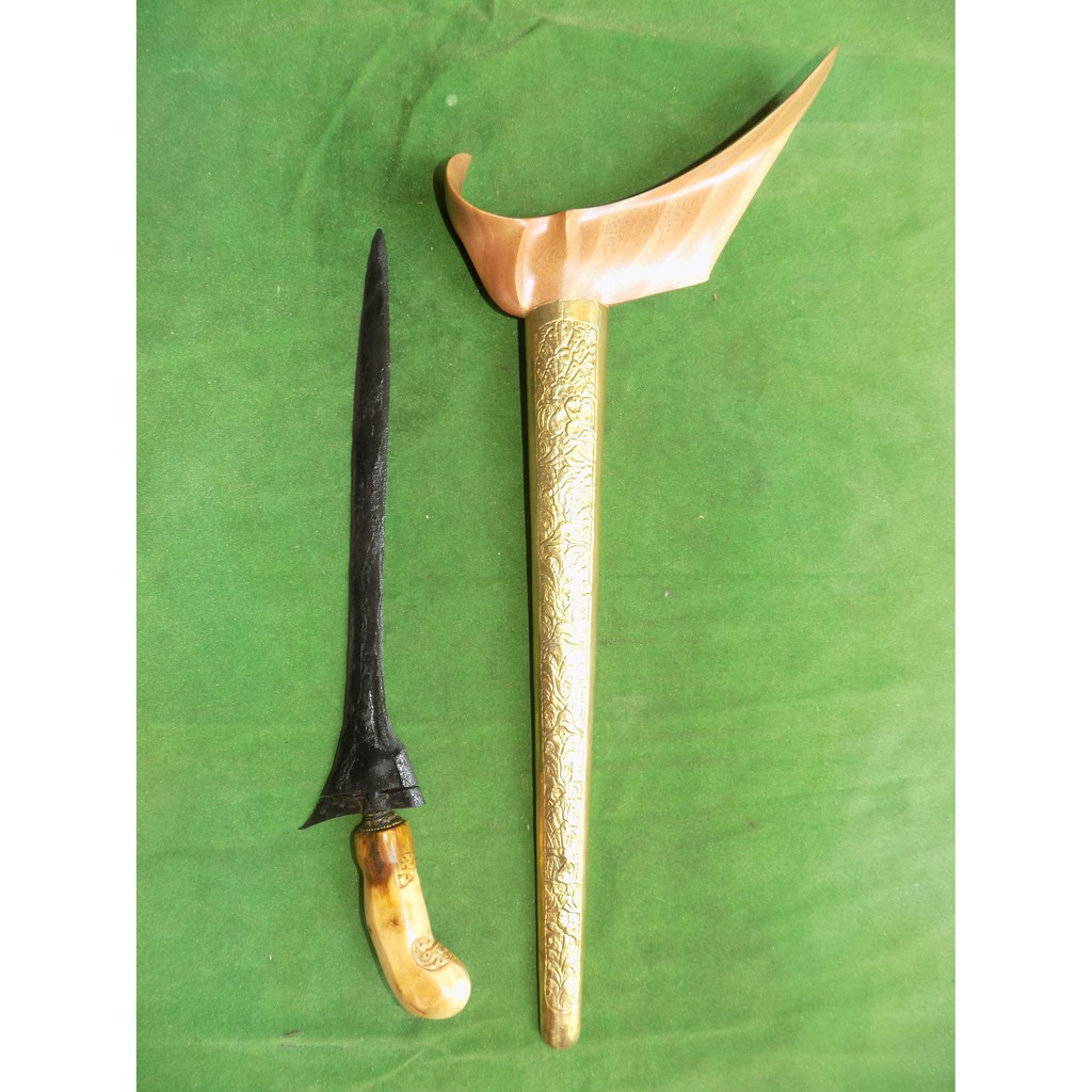 keris tilam sari pamor kulit semangka era mataram tua mahar merakyat