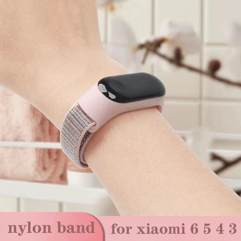 Strap Nylon Xiaomi Mi band 6 5 4 3 / Tali Miband 3/4/5/6 Nilon