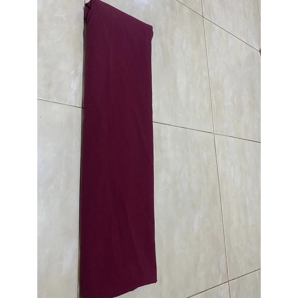 SELENDANG CREEP POLOS |SELENDANG BALI-Maroon