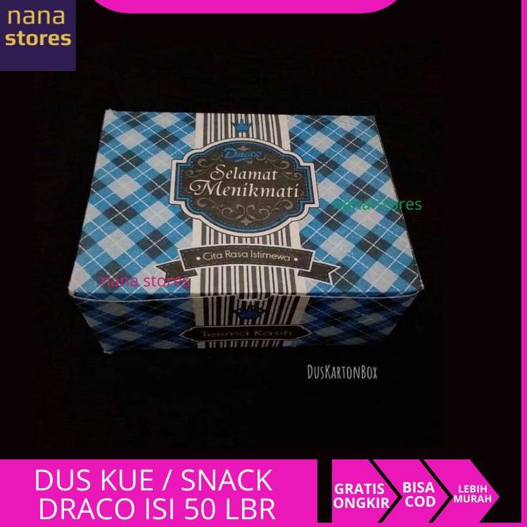 

Mau Hemat--Dus kue, dus ulang tahun, dus makanan, dus snack, dus kue kecil, merk Draco / Broco type dus GS Uk. 12x12,