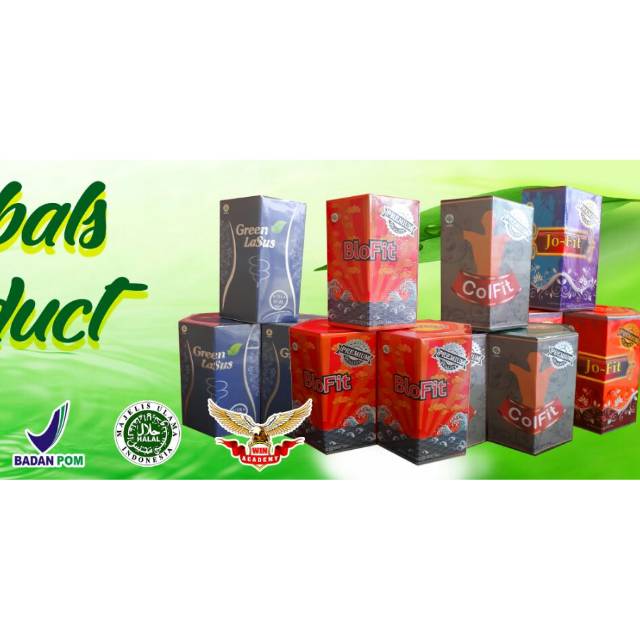 BLOFIT COLFIT JOFIT DAN GREEN LASUS HERBAL UNTUK SOLUSI HIDUP SEHAT
