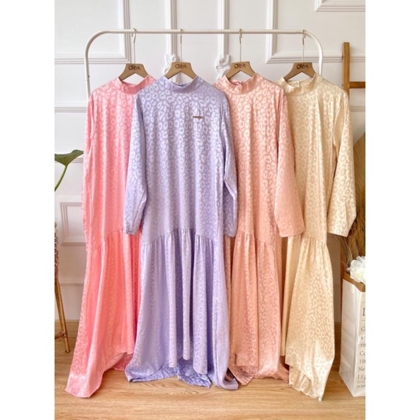 dress satin leopard/gamis sela satin leopard/gamis jry satin leopard/gamis import/gamis Bangkok/gami