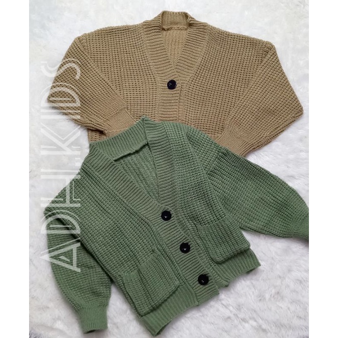 adh.kids|Grosir Cardigan  Rajut Anak Perempuan/laki-laki 0 - 5 tahun