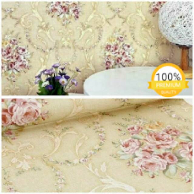 Grosir Wallpaper Dinding Murah Kembang