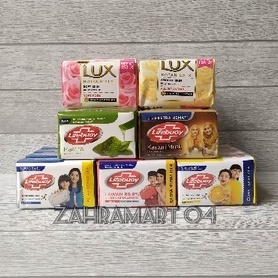 Lifebuoy Sabun Batang 4x110g / Lux Sabun Mandi 3x110g