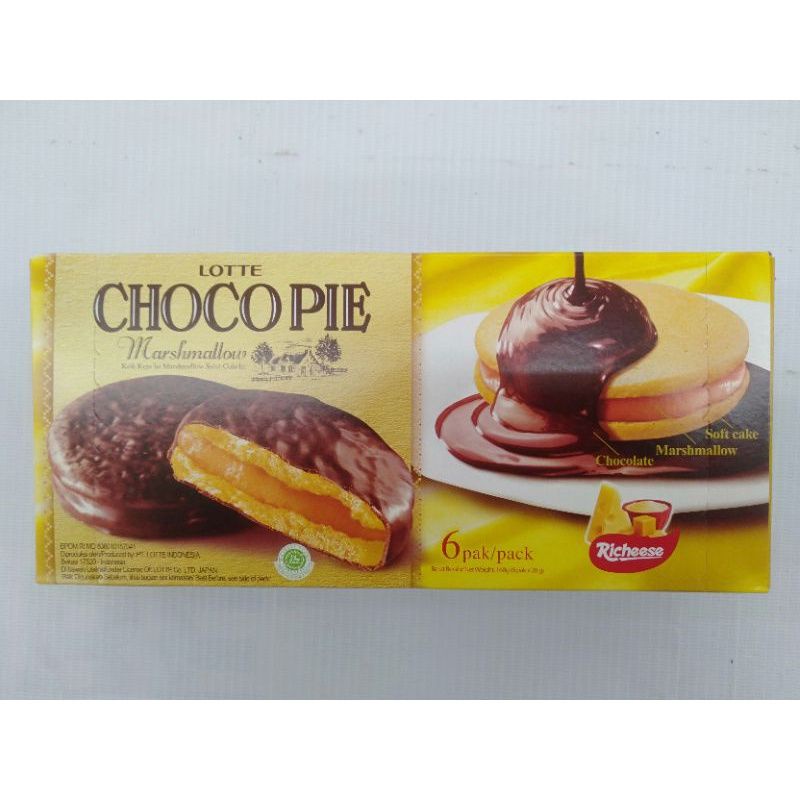 

LOTTE PIE CHESE ISI 6 PCS AYES TOSERBA