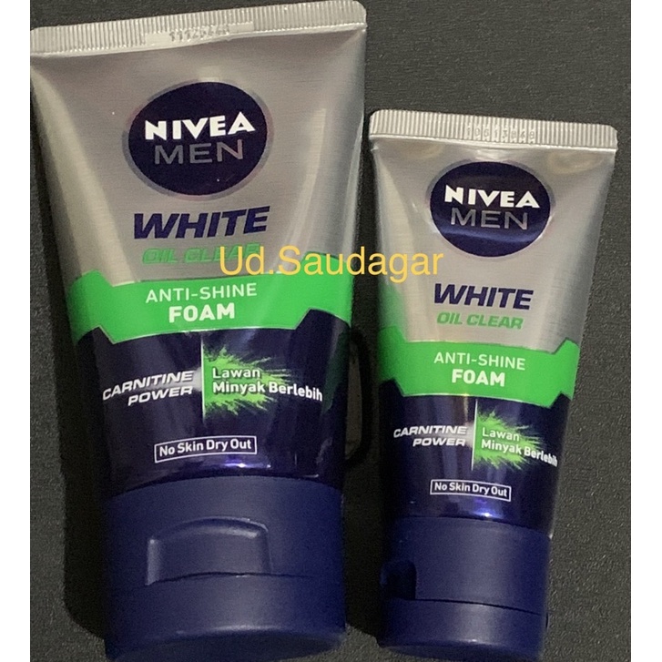 Nivea Men White Oil Clear Anti Shine Facial Foam