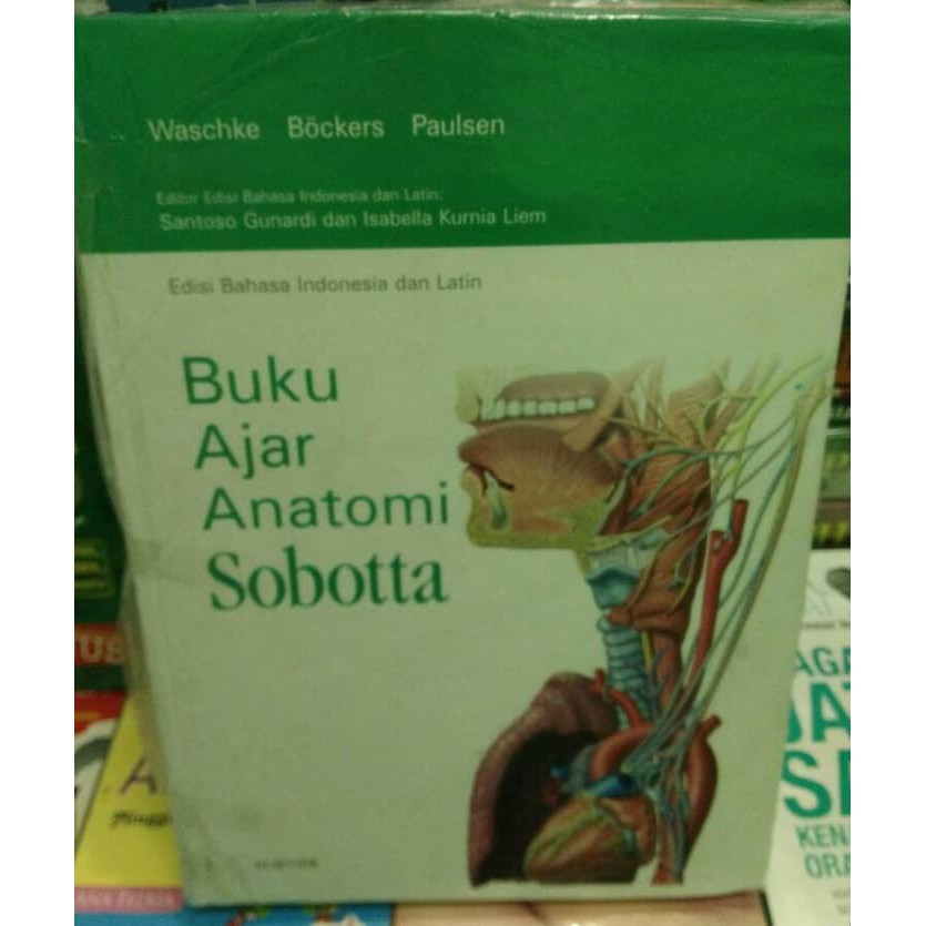 Buku Ajar Anatomi Sobotta Edisi Indonesia Dan Latin HARDCOVER Waschke