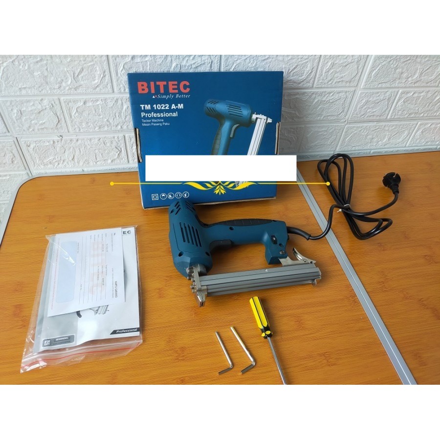 BITEC TM A-M mesin paku tembak Model U Electric Stapler