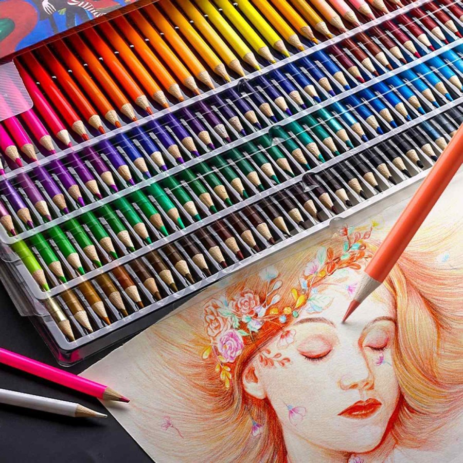 

Pensil Warna Brutfuner Painting Oil Pencil Artist Color Set 160