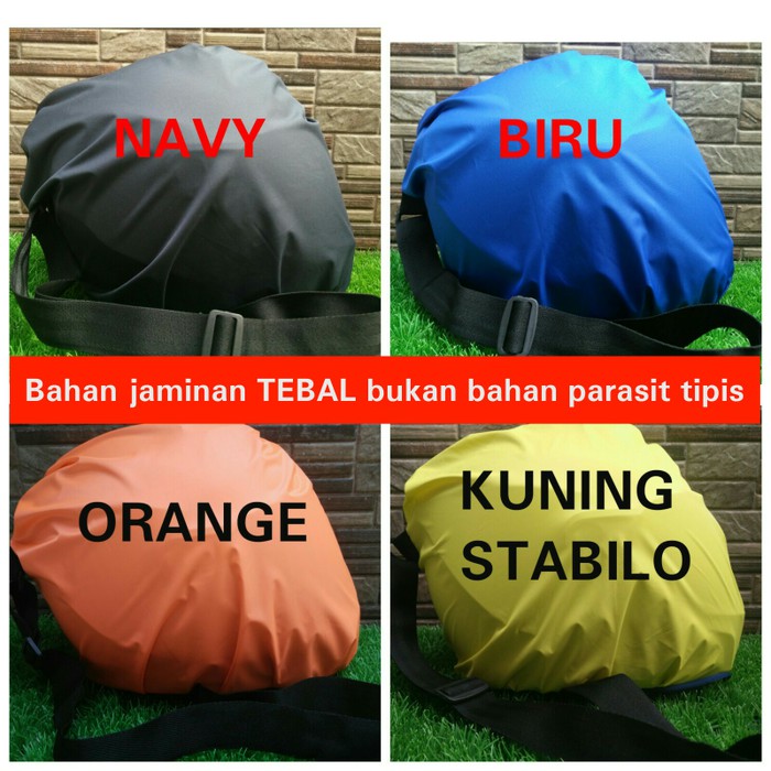 sarung helm tas helm cover helm anti air unt zeus ink nhk kyt mds -