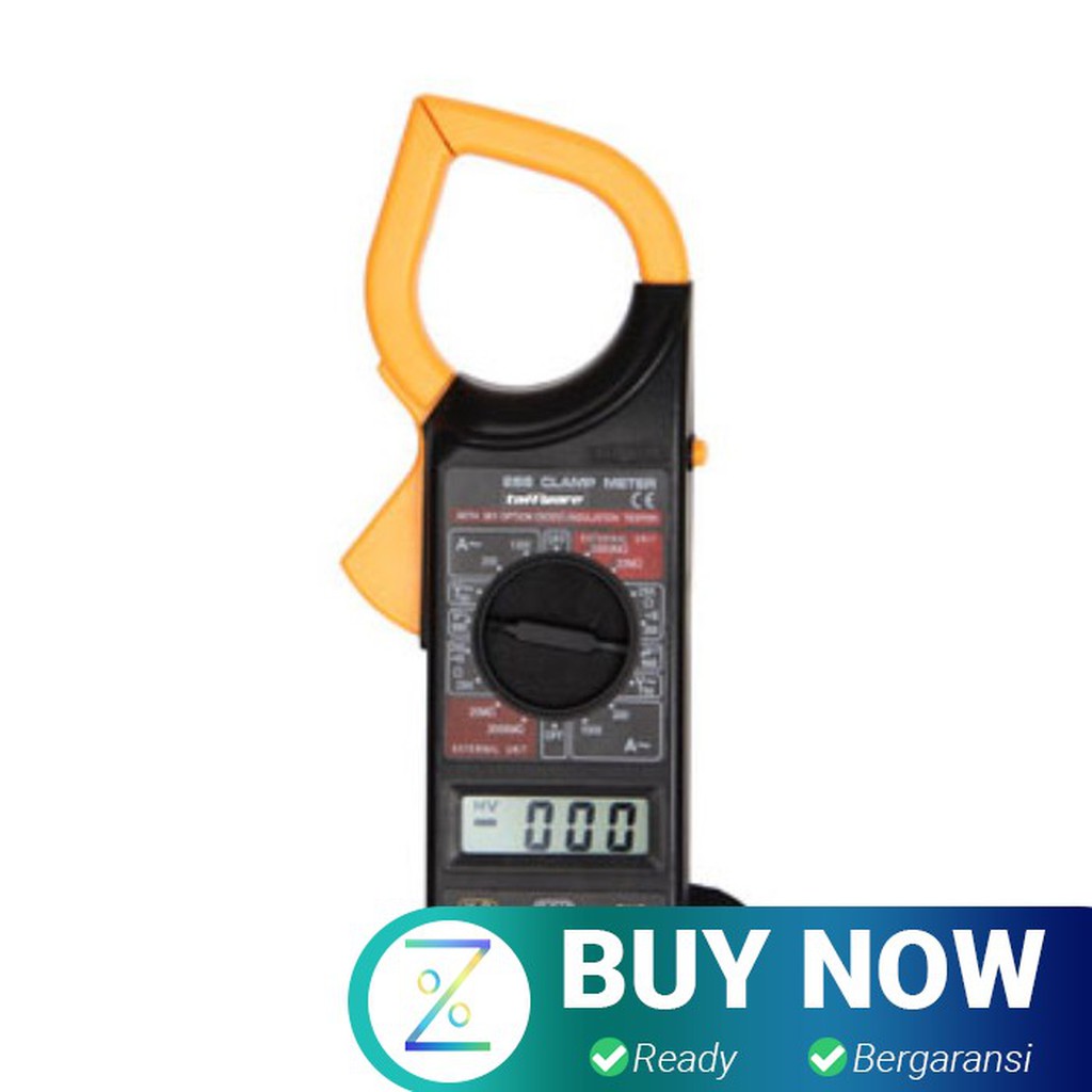 Taffware Digital Clamp Multimeter - DT266 - Black