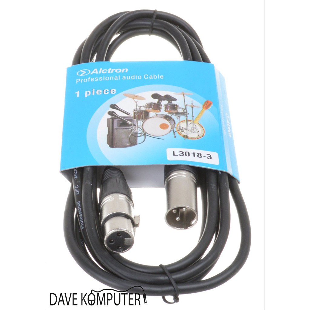 Alctron Kabel Mic XLR