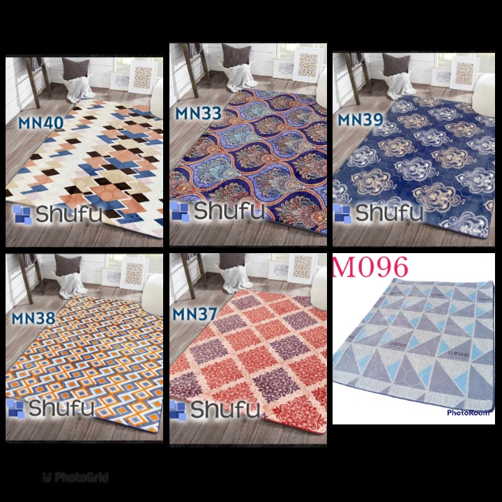 KARPET MALAYSIA 190X270 KARPET MINIMALIS JUMBO