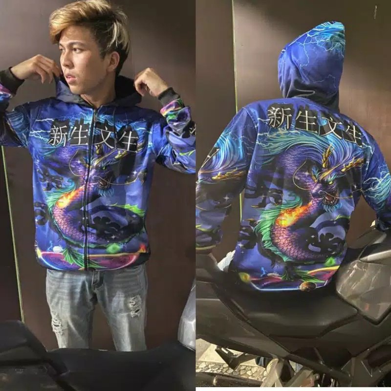 Jaket Sukajan Jepang  Printing Jaket Sukajan Yakuza Jepang