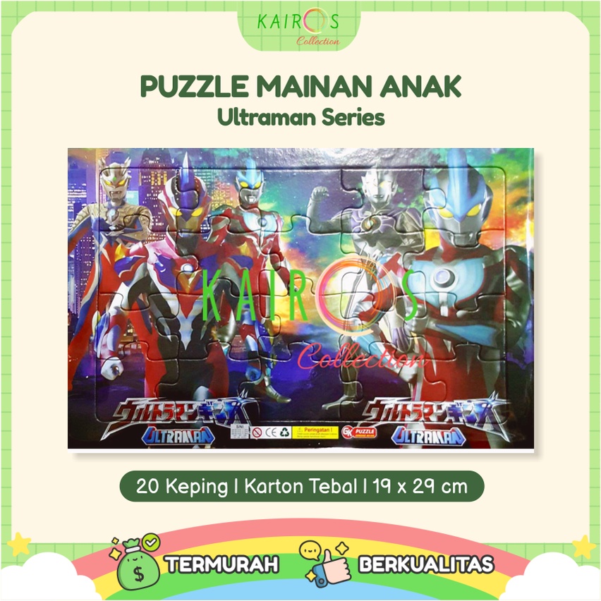 Puzzle Mainan Anak Seri Ultraman