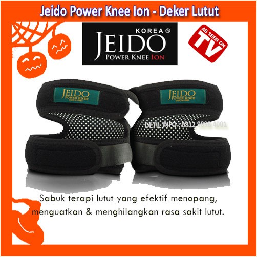 Baru Promo - Deker Sabuk Terapi Lutut Jeido Power Knee