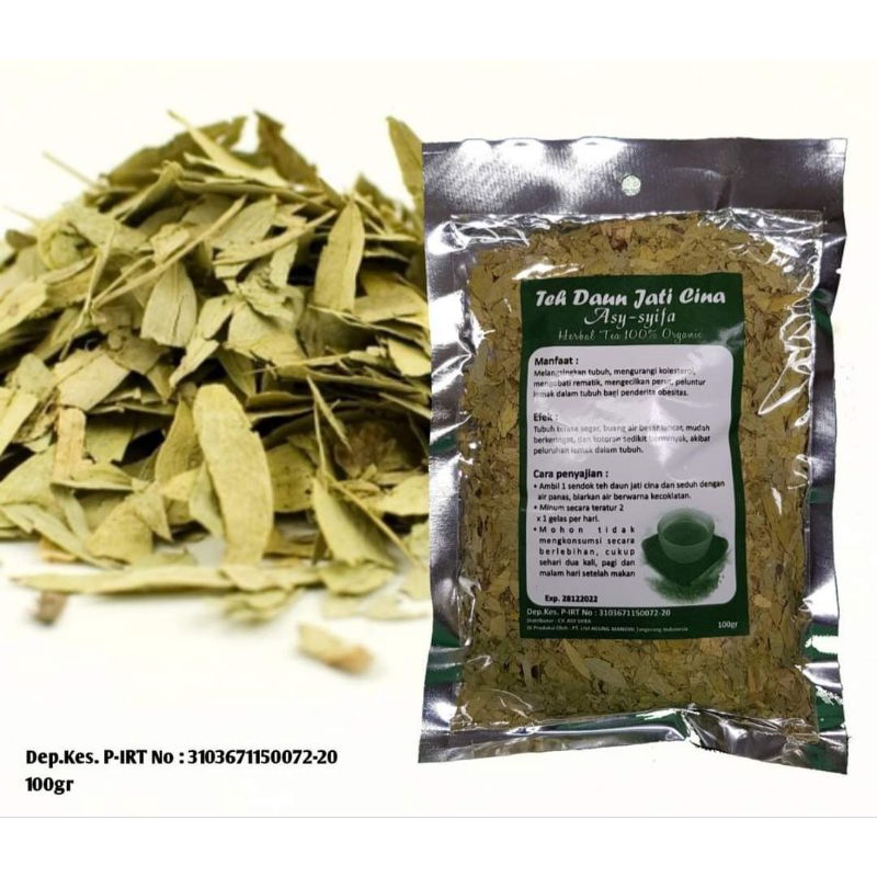 

Teh Daun jati Cina asy Syifa100gram