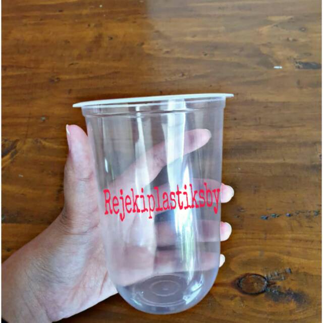 

gelas cup /gelas plastik oval
