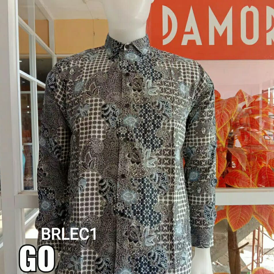 bego BRLEC DAMOR (CRESSIDA) KEMEJA BATIK LENGAN PANJANG PRIA REGULER Baju Batik Cowok