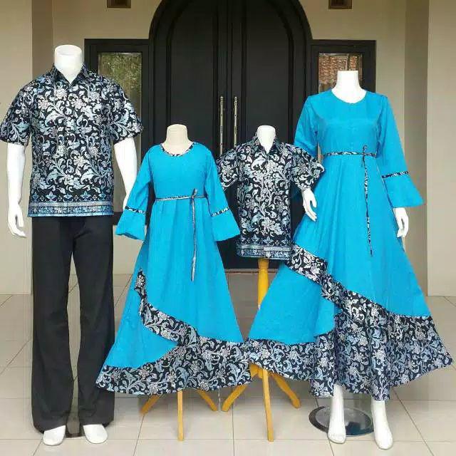 Batik Dilan Couple Keluarga Sarimbit Family Set Ayah Ibu Dan Anak