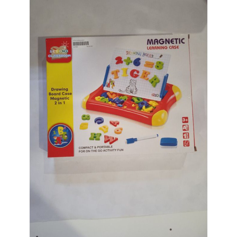 Magnetic Learning Board / Mainan Anak / Mainan Papan tulis