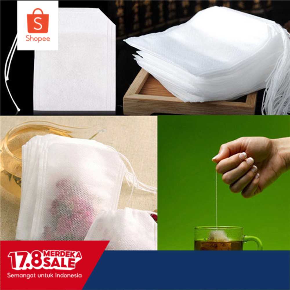

Kantong Teh Celup Kosong Teabag 100 PCS - T110