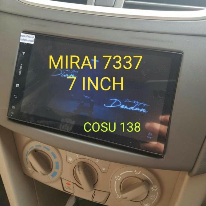 Anti Gores Head unit Mirai 7337 Universal 7inch High quality cosu138 Diminati Banget