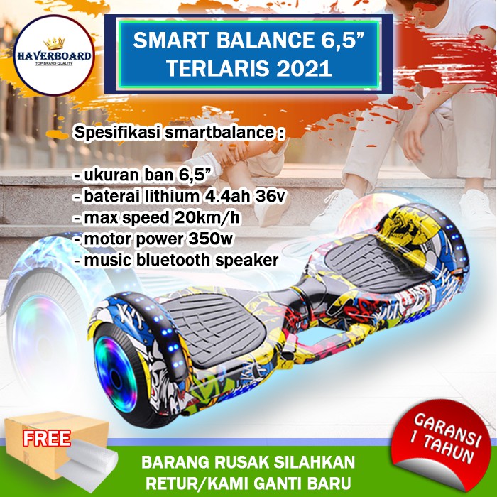 HAVERBOARD hoperbot haper bot TOP QUALITY 6,5 inch bluetooth hoverbot hoverboard listrik anak murah 