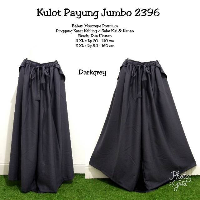  Celana  Kulot  Payung Super Jumbo  2396 Lp 80 160 cm 