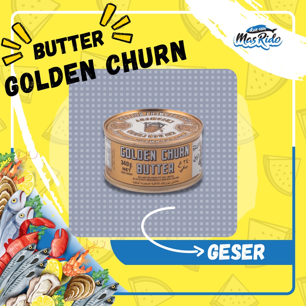 

Golden Churn Pure Creamery Butter Mentega Pure Cream 340 Gram Harga Termurah