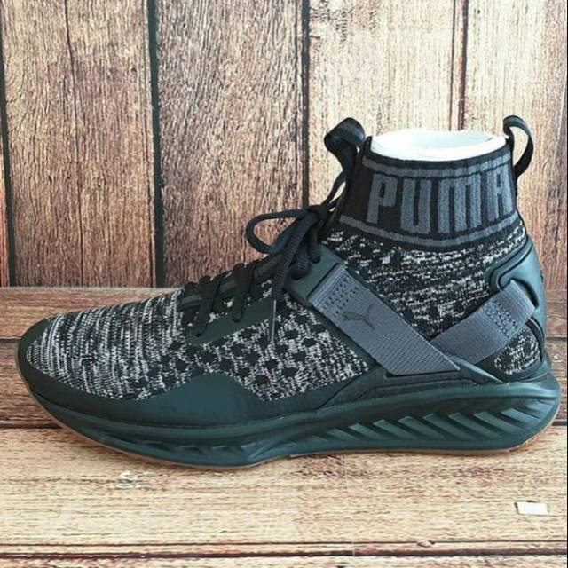 Puma Ignite Evoknit Hypernature Black Gum
