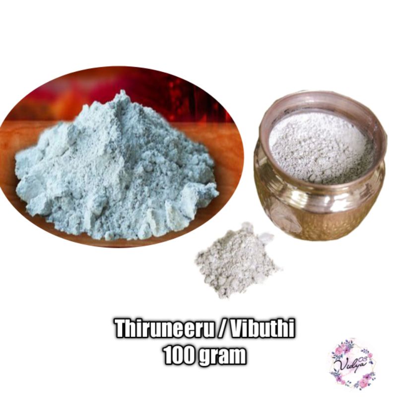 

Tunere/Thiruneeru/Vibuthi100 gram
