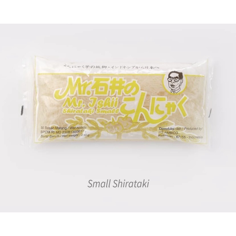 

Shirataki small atau angel hair yellow 200 gram
