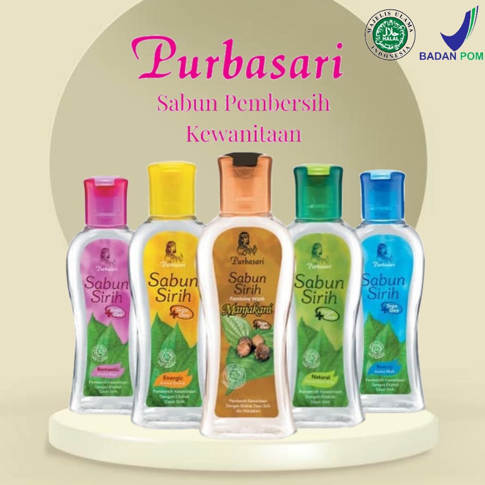 PURBASARI Sabun Mandi Sirih - 60ml/125ml ORIGINAL BPOM