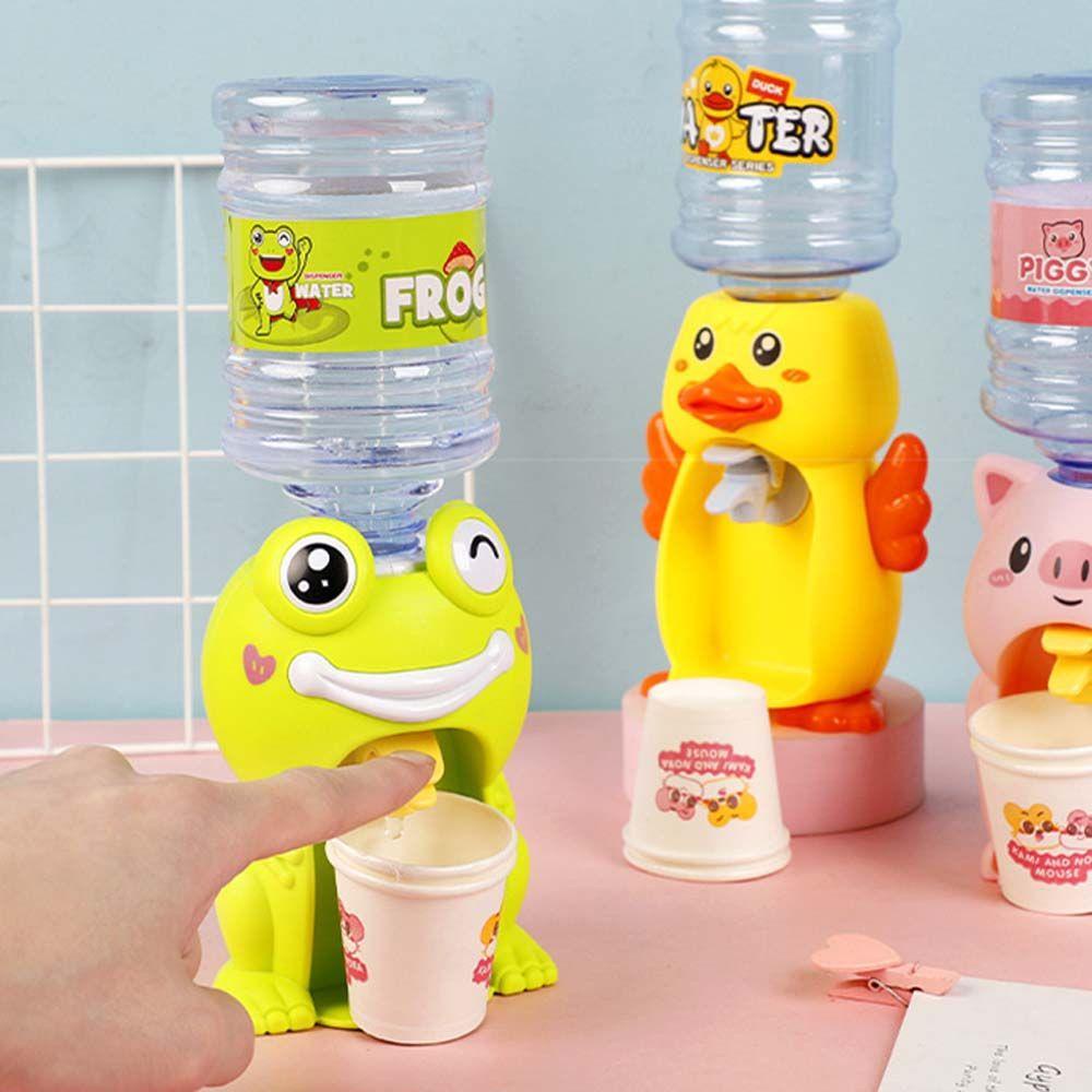 Quinton Dispenser Air Hadiah Kartun Untuk Anak Jus Susu Minum Air Mancur Pompa