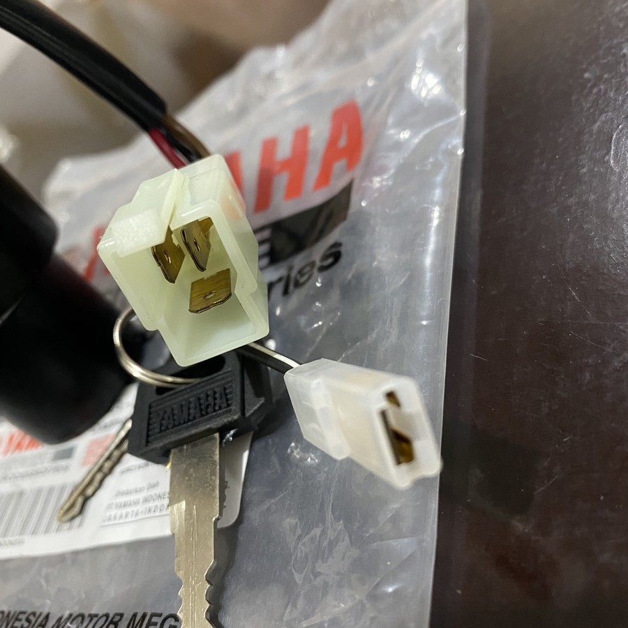 ONLY 3KA KUNCI KONTAK KEYSET KEY SET YAMAHA MOTOR RXKING RX-KING RXK OLD LAMA NEW BARU TANGKI-3