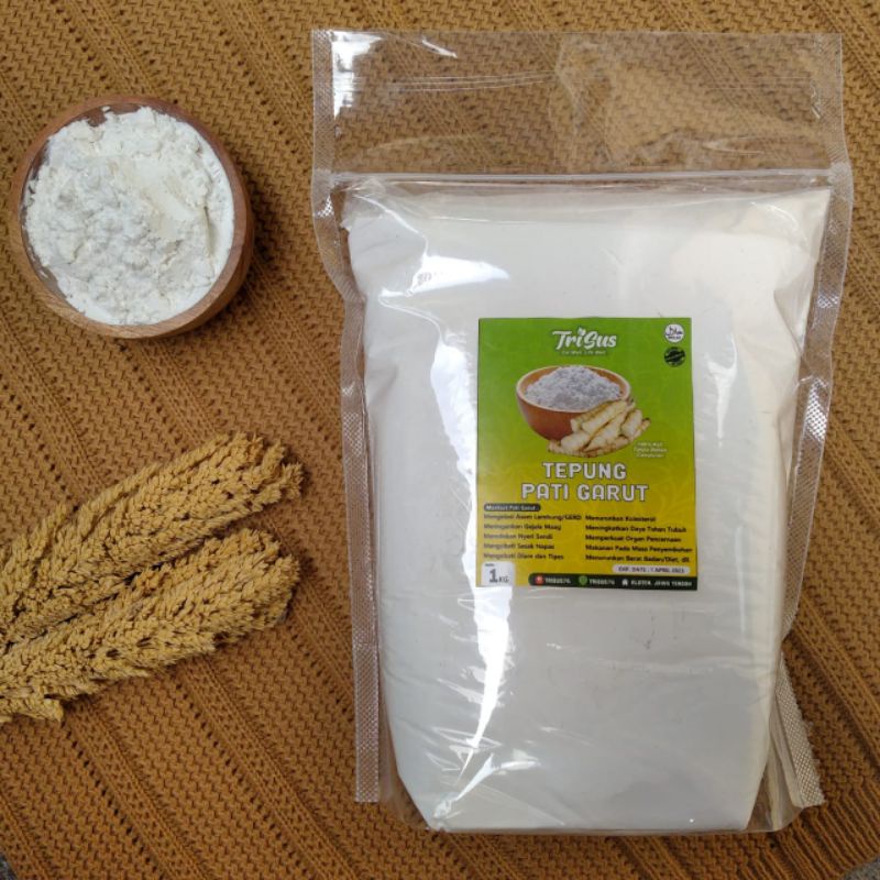

(READY) TEPUNG GARUT 1 KG / TEPUNG PATI GARUT / PATI GARUT ASLI 1000 gram
