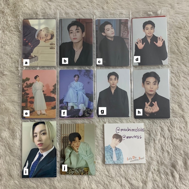 MPC BTS JUNGKOOK OFFICIAL PTD DADA DALMAJUNG